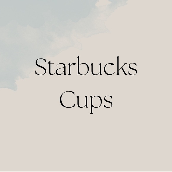 Starbucks cups ✨ - Picture 1 of 1
